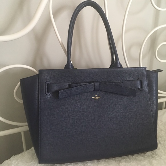 Sold Kate Spade Navy Bag - Picture 2 of 6